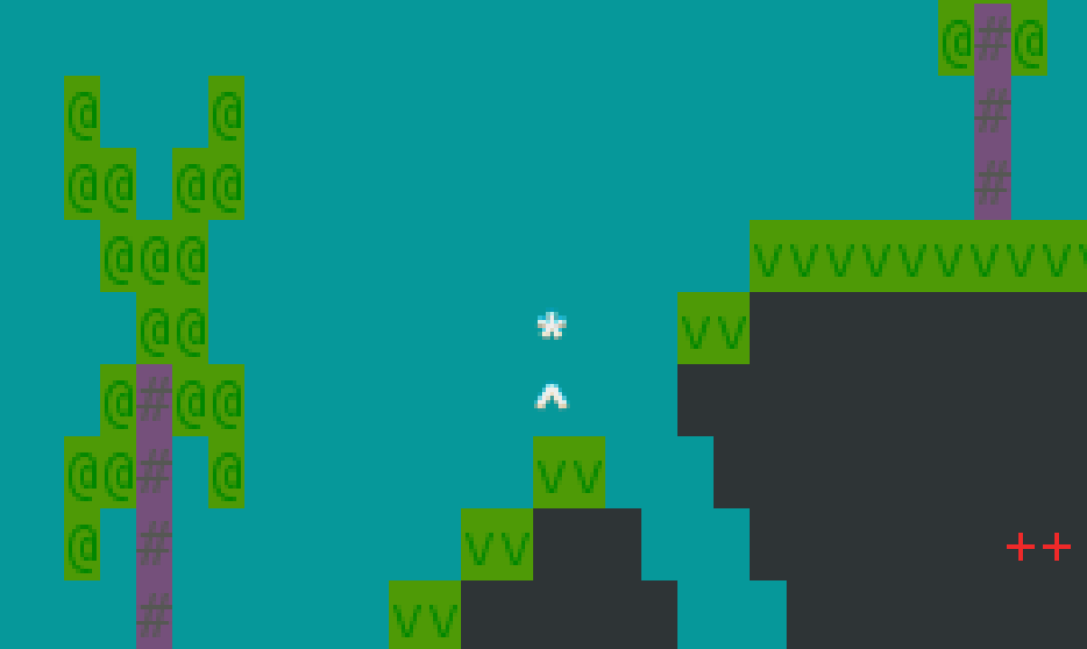 Screenshot of Pycraft in-game