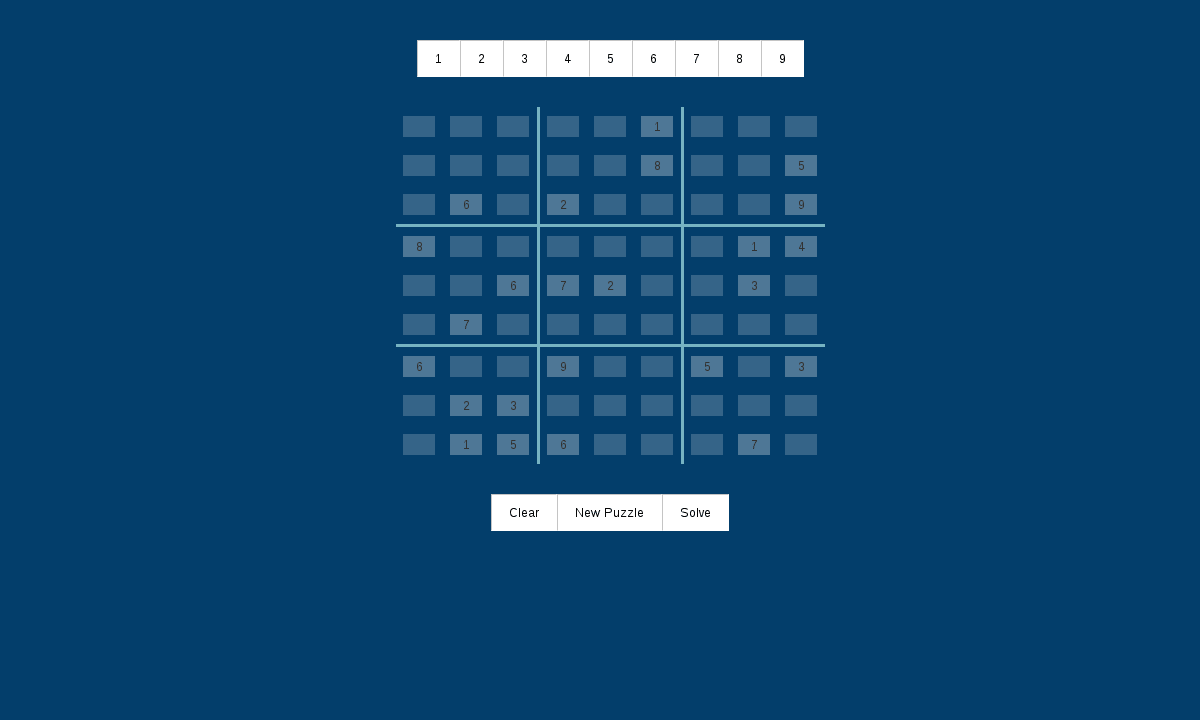 Screenshot of pi.dvbris.com/projects/sudoku_app